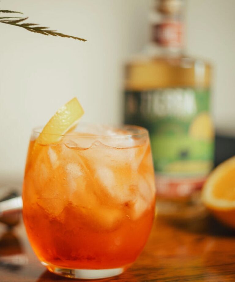 Madiba’s Spirit cocktail made with La Tierra Agave Añejo, a 100% Karoo agave spirit and South African tequila.